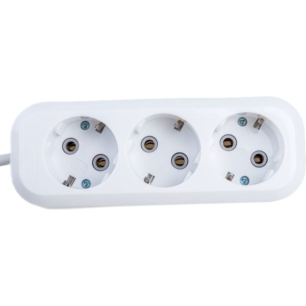 Сетевой удлинитель SmartBuy SBE-16-3-03m-Z, 3 м, Белый детальное изображение - 1