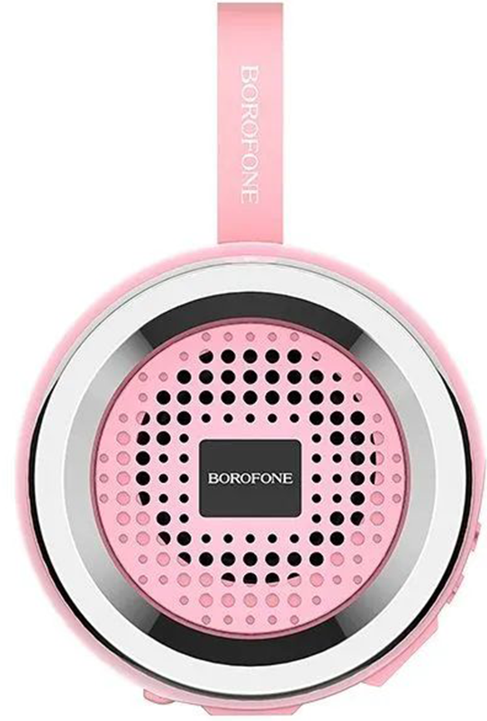 Портативная колонка Borofone BR2 Aurora, Розовый детальное изображение - 2