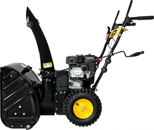 Снегоуборщик бензиновый с электрозапуском Huter SGC 5500B 70/7/21, 7.5 л.с., 5500 Вт, Желтый/Черный детальное изображение - 3