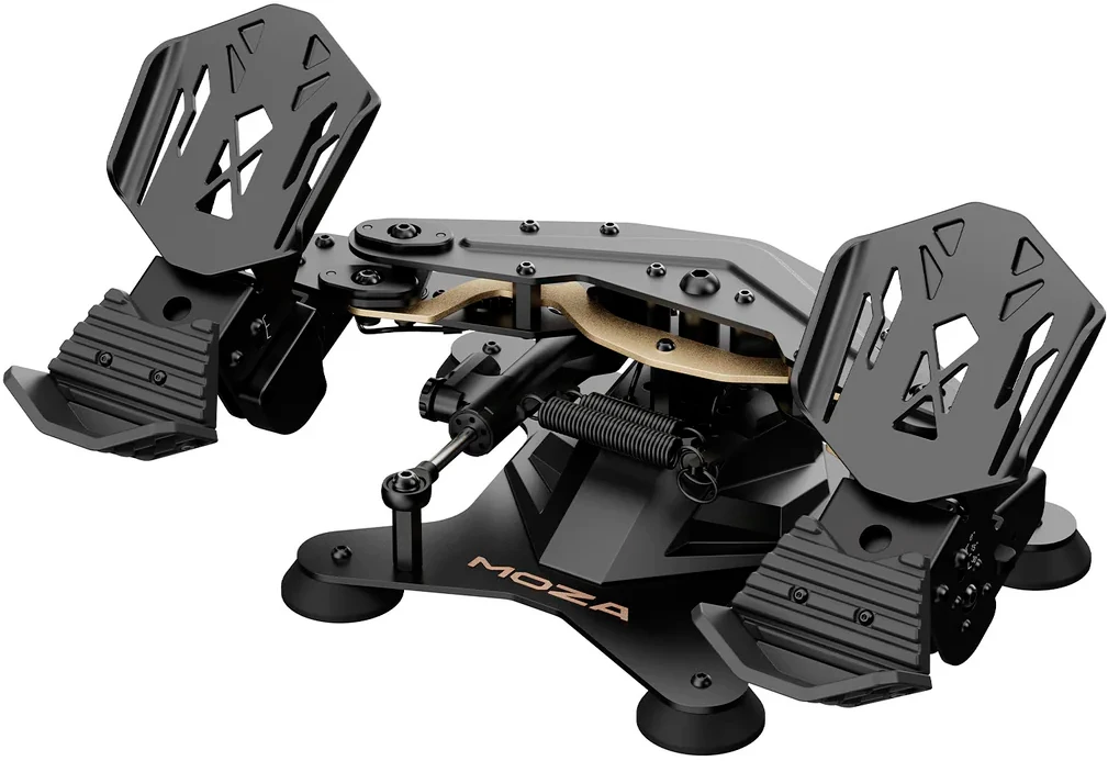 Педали MOZA MRP Rudder Pedals, Черный детальное изображение - 2