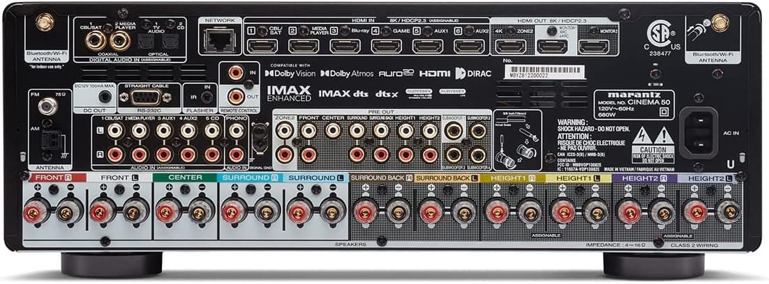 AV-ресивер Marantz Cinema 50 детальное изображение - 5