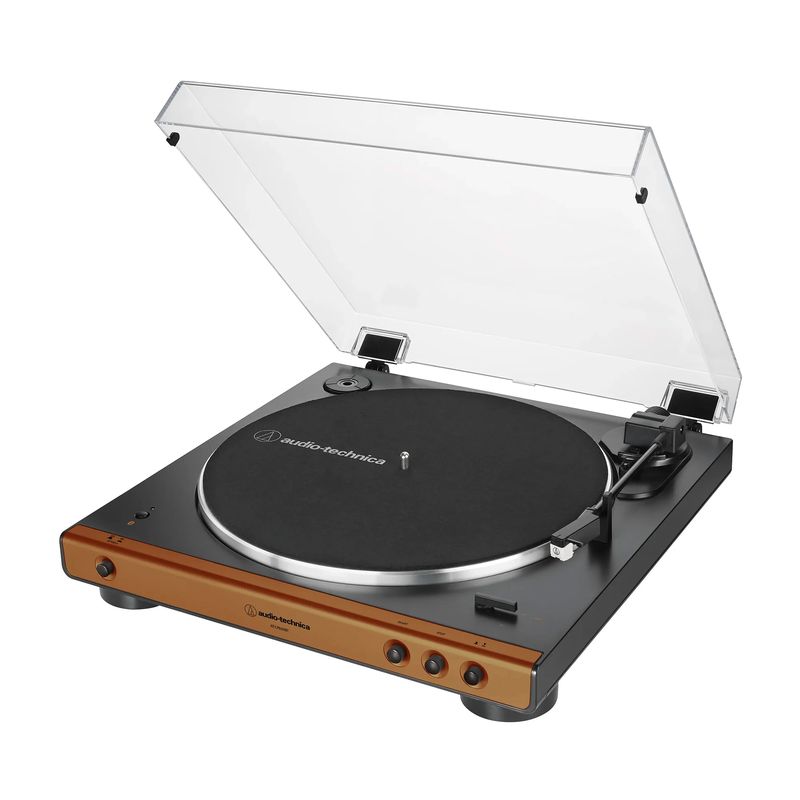 Проигрыватель винила Audio-Technica AT-LP60XBT, Коричневый детальное изображение - 2