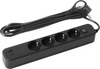 Сетевой фильтр ЭРА USF-4es-3m-2xUSBAC-B, 3 м, Черный вариант - 1