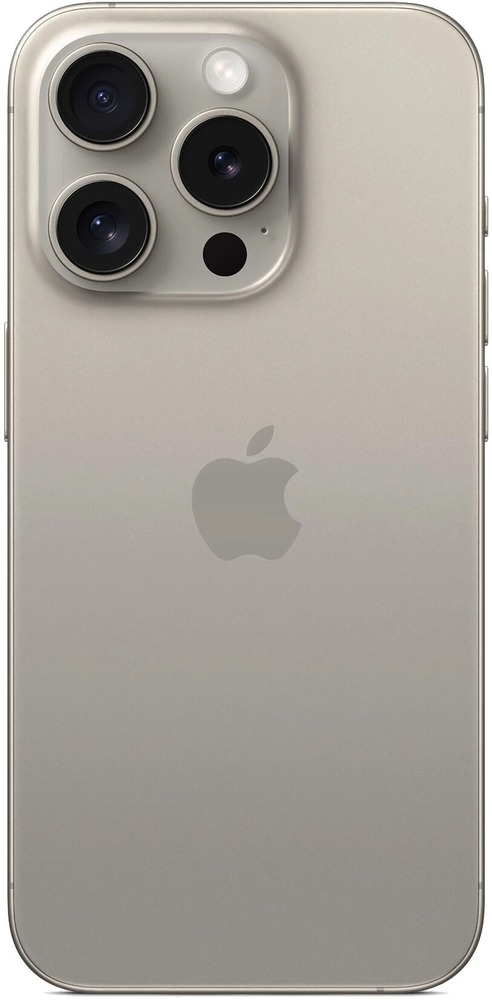 Смартфон Apple iPhone 15 Pro 128 Гб, Натуральный титан, nano SIM + eSIM №3