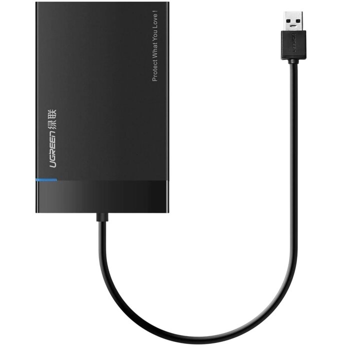 Внешний корпус для HDD UGREEN US221 30847, Чёрный №1