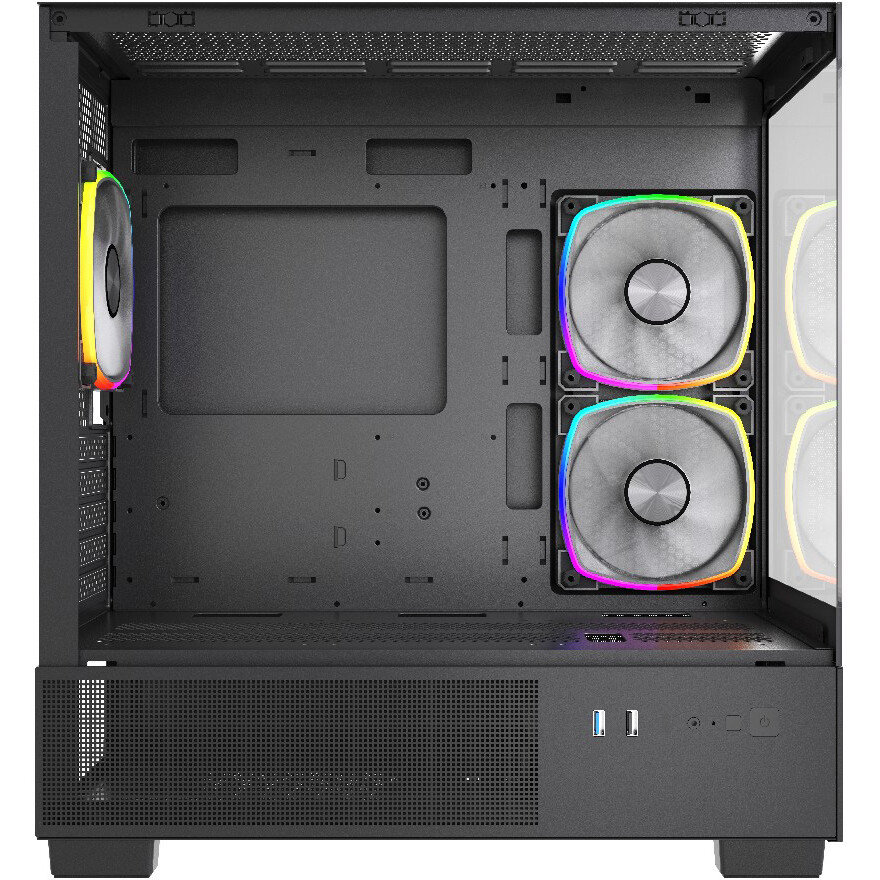 Корпус Powercase Vision Micro M3B, Черный детальное изображение - 3