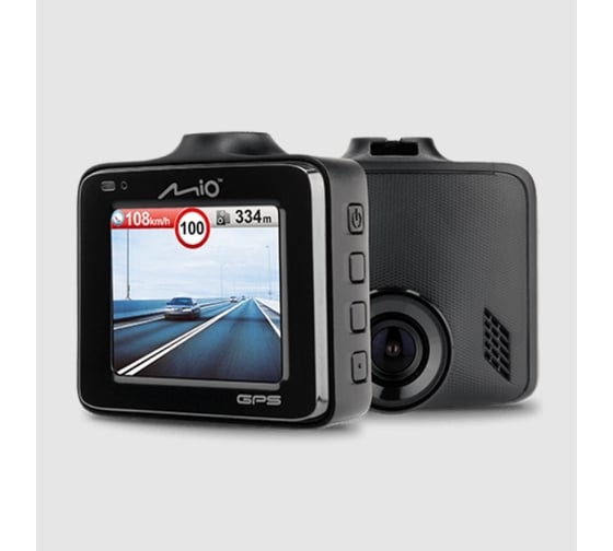Видеорегистратор Mio MiVue C335, 1920x1080 Full HD dpi, MicroSD, 128 ГБ, Черный детальное изображение - 1