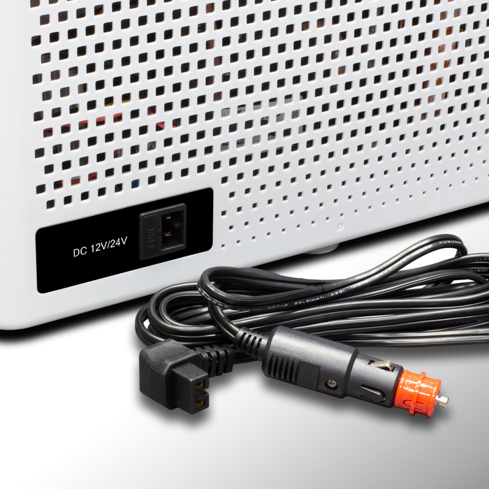 Автомобильный компрессорный холодильник Meyvel AF-B10, 970016, 12/24 В, Белый №6