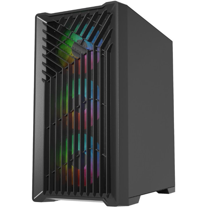 Корпус Powercase Mistral Micro X4B, Черный детальное изображение - 6