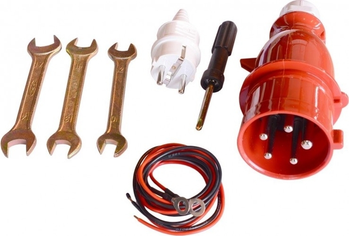 Генератор дизельный с воздушным охлаждением ТСС SDG 6000EH3A 077016, открытый, 6 кВт, Синий №4