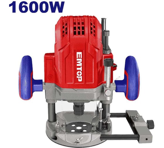 Фрезер электрический emtop напряжение: EERR1601, 1600 Вт, Красный детальное изображение - 1