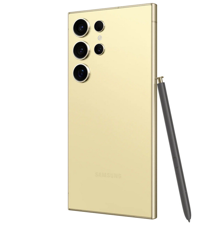 Смартфон Samsung Galaxy S24 Ultra 256 ГБ, Желтый титан, Dual nano SIM + eSIM №3