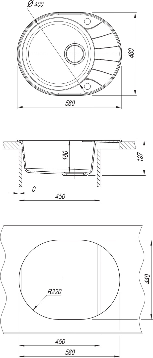 Кухонная мойка  детальное изображение - 9