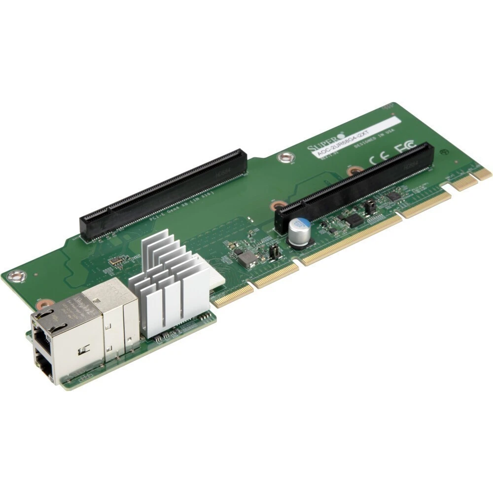 Переходная плата SuperMicro AOC-2UR68G4-I2XT-O детальное изображение - 1