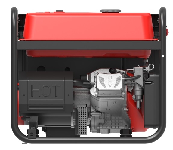 Генератор бензиновый SUNREKA G7500TEAX 211009, 7 кВт, Красный детальное изображение - 3