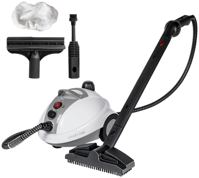 Пароочиститель Galaxy LINE GL6270, 1500 Вт, Серый/Черный №1