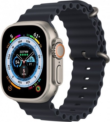 Смарт часы Apple Watch Ultra 49 мм, Чёрный, Ocean Band детальное изображение - 1