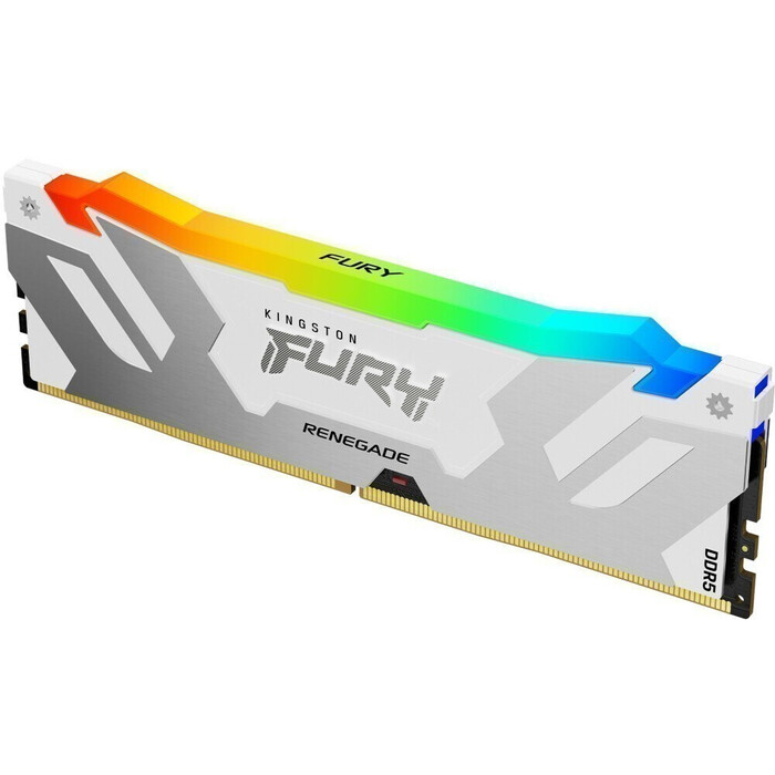 Оперативная память Kingston Fury Renegade White RGB DDR5 6400MHz, KF564C32RWA-16, 16 Гб №2