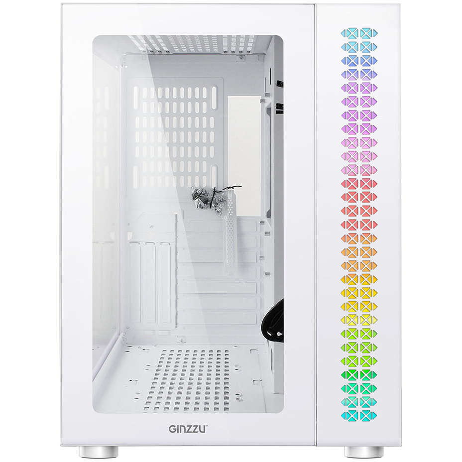 Корпус Ginzzu V560, Белый детальное изображение - 3
