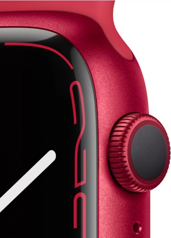 Умные часы Apple Watch Series 7 Aluminum, 45 мм, Красный детальное изображение - 3