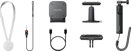 Экшн-камера Insta360 GO Ultra Tiny Hands-Free 4K Cam Creator Bundle, Черный детальное изображение - 2