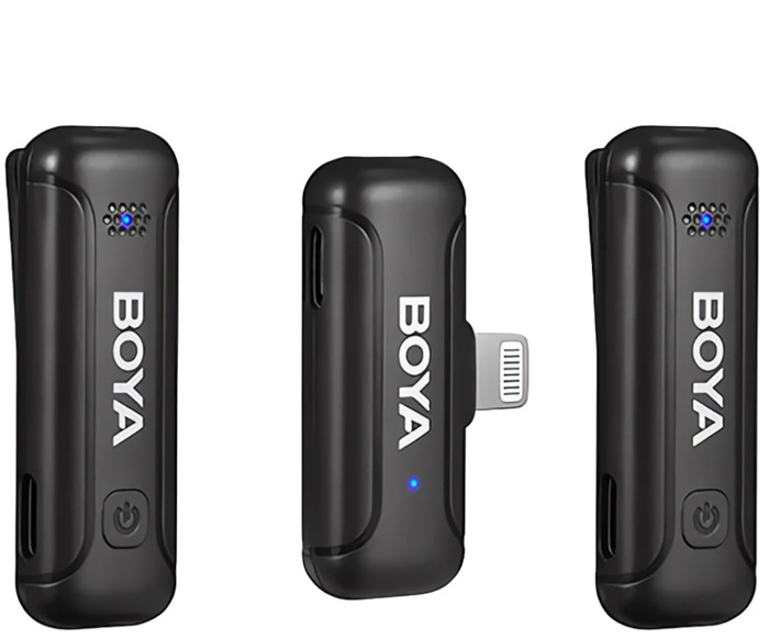 Радиосистема BOYA BY-WM3T-D2 Lightning, Черный №1