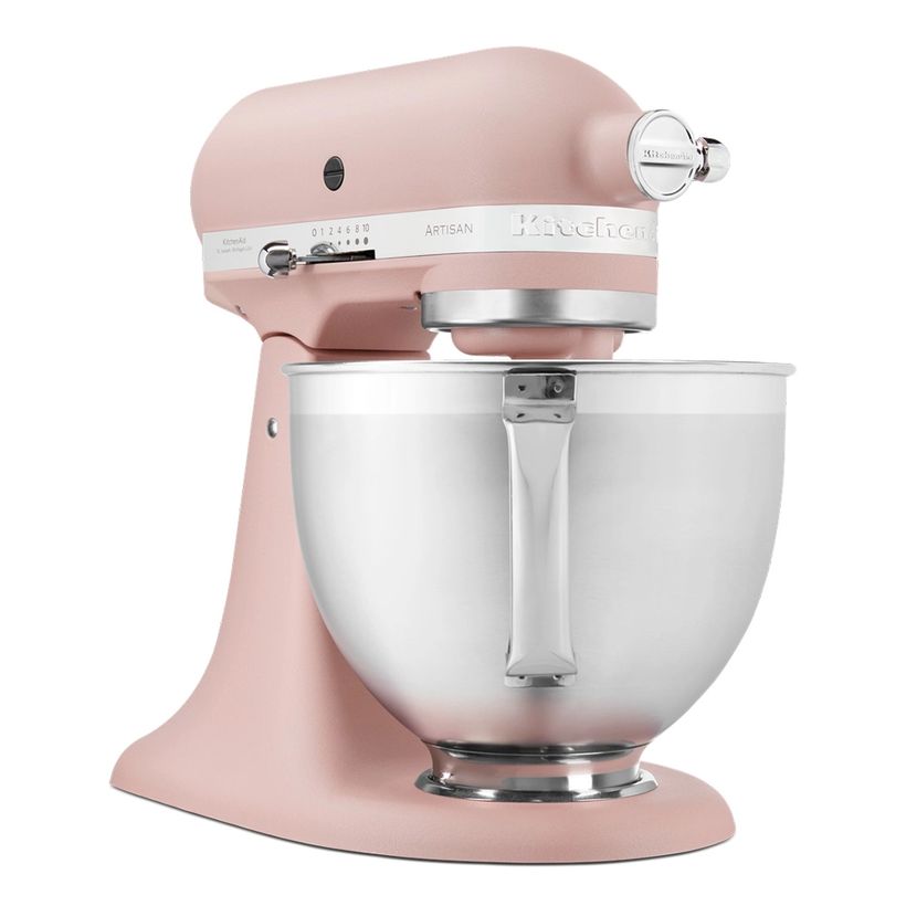 Планетарный миксер KitchenAid 5KSM185PSEFT, Розовый пух детальное изображение - 5