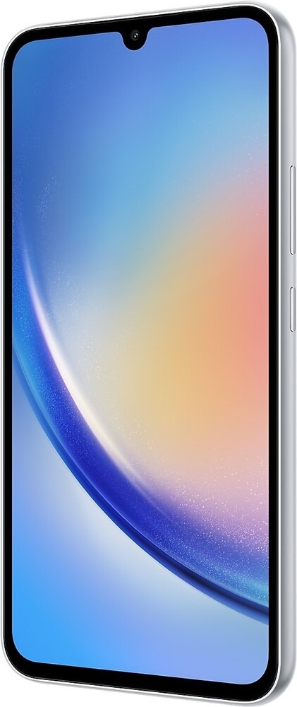 Смартфон Samsung Galaxy A34 5G 128 ГБ, Серебряный, Dual nano SIM детальное изображение - 5