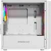 Корпус Powercase Mistral Micro D3W ARGB, Белый вариант - 3