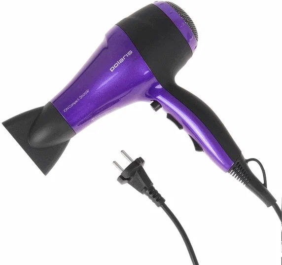 Фен Polaris PHD 2077i, Фиолетовый детальное изображение - 3