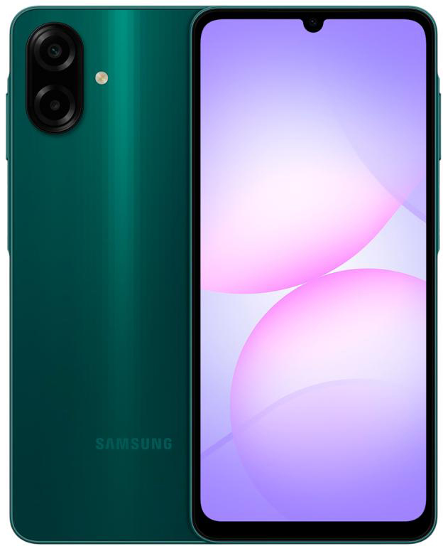 Смартфон Samsung Galaxy A07 6/128 Гб, Зеленый, Dual nano-SIM детальное изображение - 1
