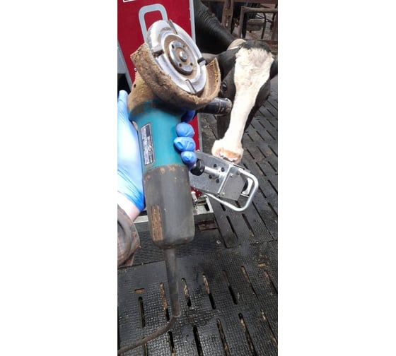 Угловая шлифмашина Makita, плавный пуск, антирестарт, коробка GA5030RX8 (Makita GA5030R+Диск B-45808, 5 шт), 125 мм, 11000 об/мин, 720 Вт детальное изображение - 12