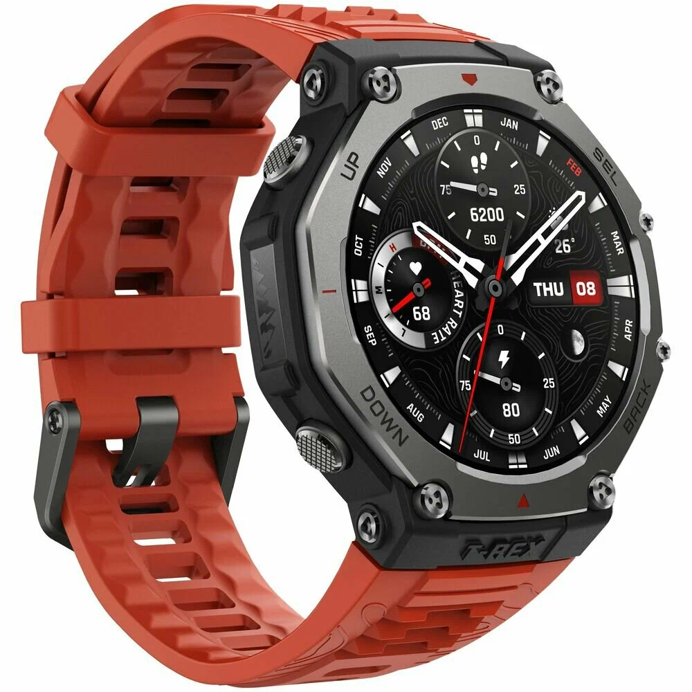 Смарт-часы Amazfit T-Rex 3 A2323 48 мм, Оникс детальное изображение - 8