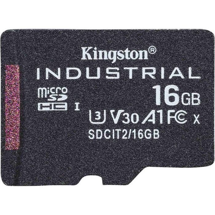 Карта памяти Kingston MicroSD (SDCIT2/16GBSP), 16 Гб детальное изображение - 1