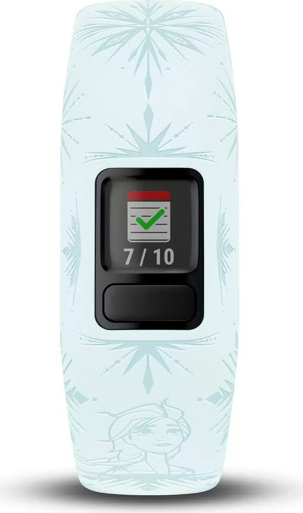 Фитнес-браслет детский Garmin Vivofit Jr 2, Disney Frozen 2 Band, 11 мм, Голубой №3