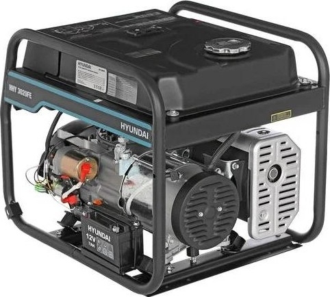 Генератор бензиновый HYUNDAI HHY 3020FE, 2.8 кВт, Черный детальное изображение - 2