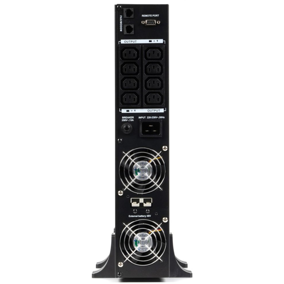 ИБП Бастион RAPAN-UPS 3000-RACK-IN-4X9-E детальное изображение - 2