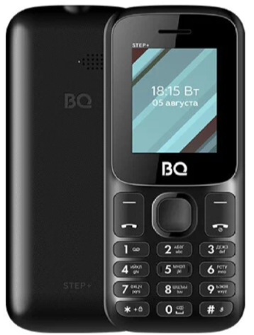 Мобильный телефон BQ 1848 Step+ (без З\У), 32 Мб, Черный, Dual mini-SIM детальное изображение - 1