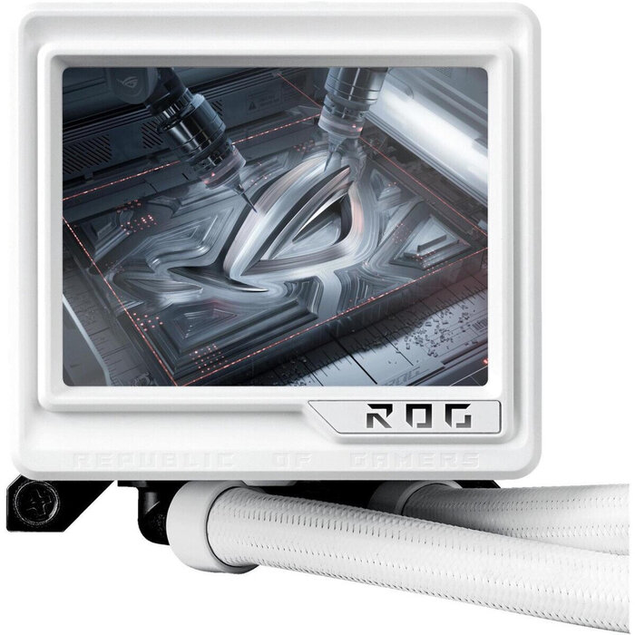 Система жидкостного охлаждения ASUS ROG RYUJIN III 360 ARGB EXTREME, Белый №5