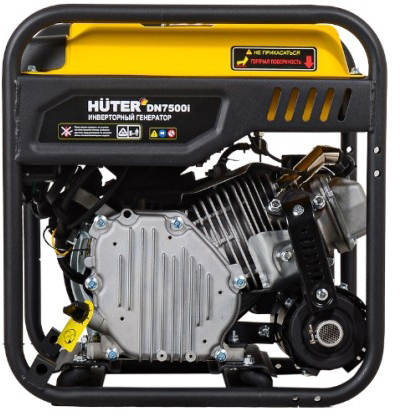 Генератор бензиновый HUTER DN7500i 64/10/11, 5.5 кВт, Черный детальное изображение - 4