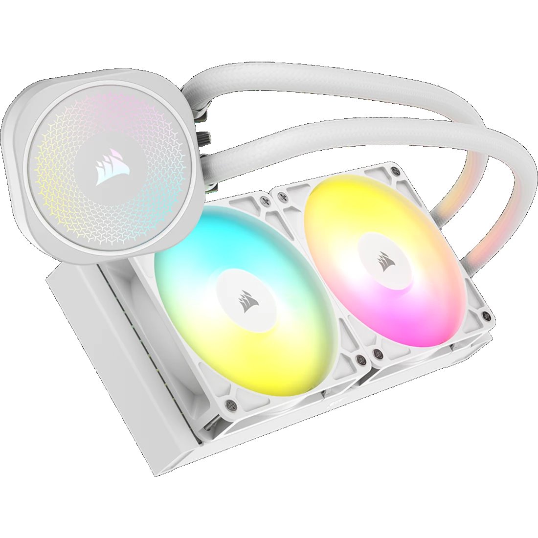 Система жидкостного охлаждения Corsair NAUTILUS 240 RS ARGB, Белый детальное изображение - 2