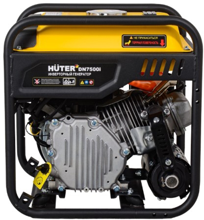 Генератор бензиновый HUTER DN7500i 64/10/11, 5.5 кВт, Черный детальное изображение - 3
