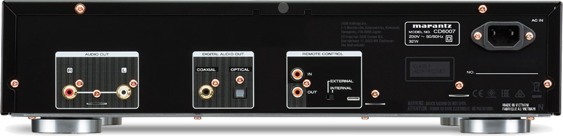 CD-проигрыватель Marantz CD6007, Черный детальное изображение - 3
