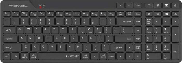 Клавиатура A4Tech Fstyler FBK27C AS, Черный №10