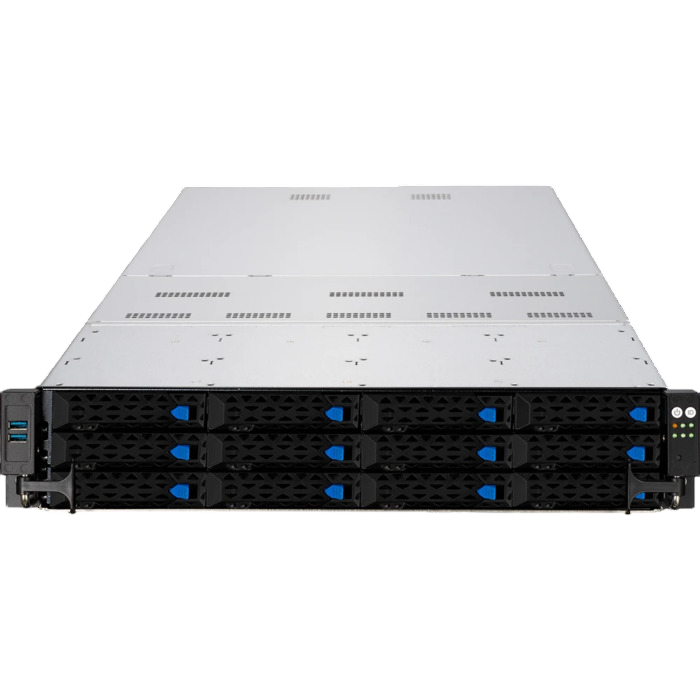 Серверная платформа ASUS RS720-E10-RS12, 2400 Вт детальное изображение - 2