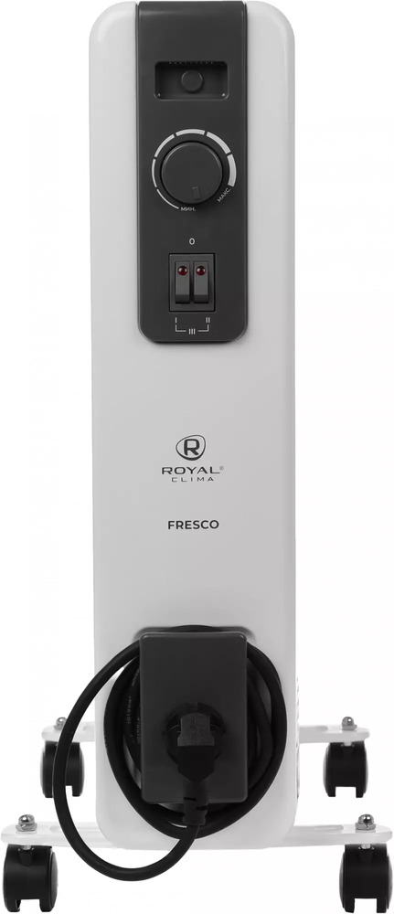 Масляный радиатор Royal Clima Fresco ROR-FR11-2500M, Белый №3