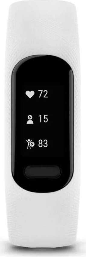 Фитнес браслет Garmin Vivosmart 5 Size S-M, 19 мм, Белый детальное изображение - 5