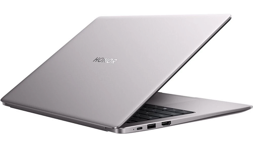Ультрабук Honor MagicBook X14 2025, Intel Core i5 12450H, RAM 8 ГБ, Cерый, 512 ГБ SSD, Intel UHD Graphics, без ОС (5301ALWY) детальное изображение - 5