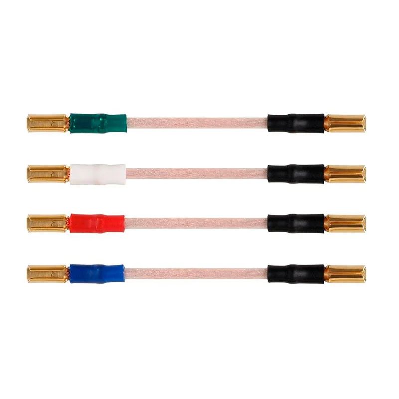 Набор проводов для иглы звукоснимателя Audio-Technica AT6108,  Красный детальное изображение - 1