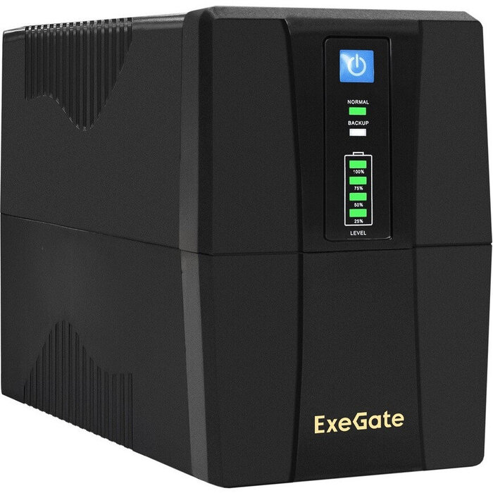 ИБП ExeGate Power Back BNB-650.LED.AVR.2SH.RJ.USB №1